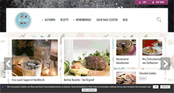 Desktop Screenshot of kochenganzeinfach.de